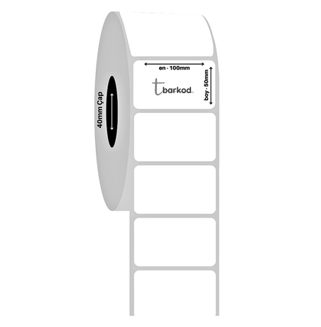 100x50 Fastyre Etiket, 10x5 Fastyre Etiket